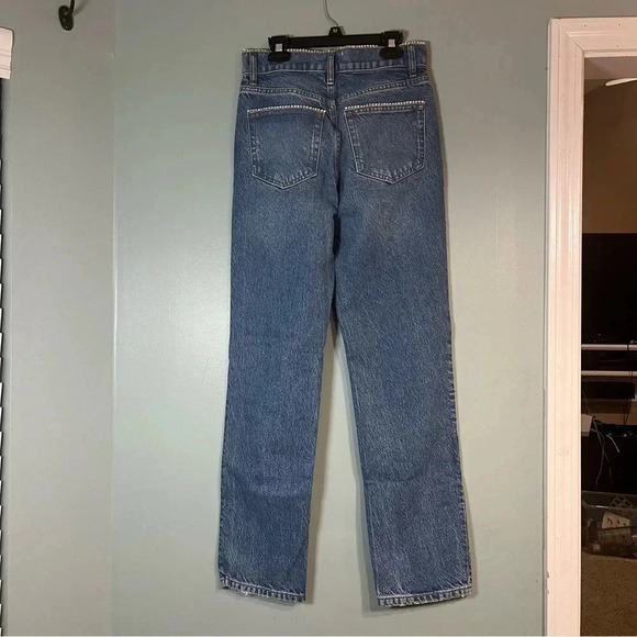NWT Reformation Jeans Stardust High Rise Straight Jeans size 28 - Picture 7 of 13
